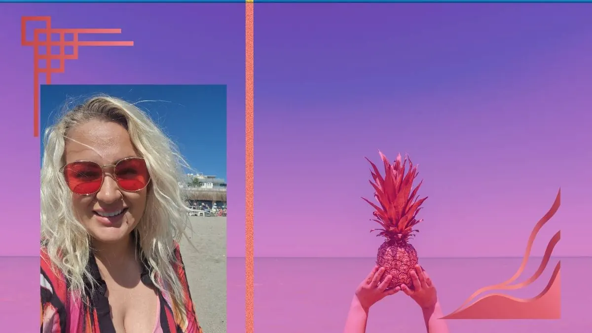 Tiia rannalla