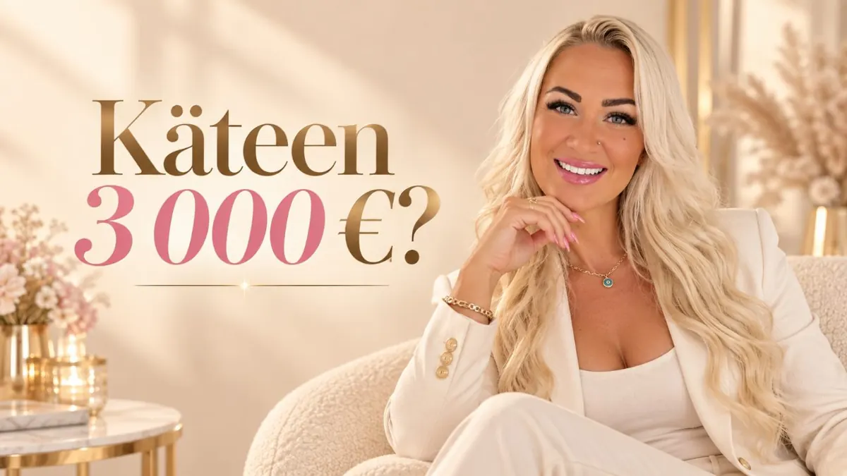Tiia Sandberg – yrittäjän palkka: paljonko laskuttaa, että käteen jää 3 000 €