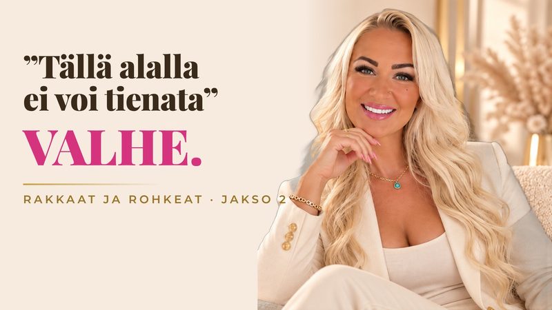 "Tällä alalla ei voi tienata" on valhe